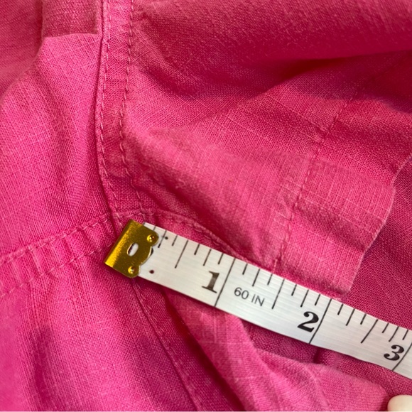 J.Crew Seaside Linen Shorts in pink size medium M - Picture 6 of 6